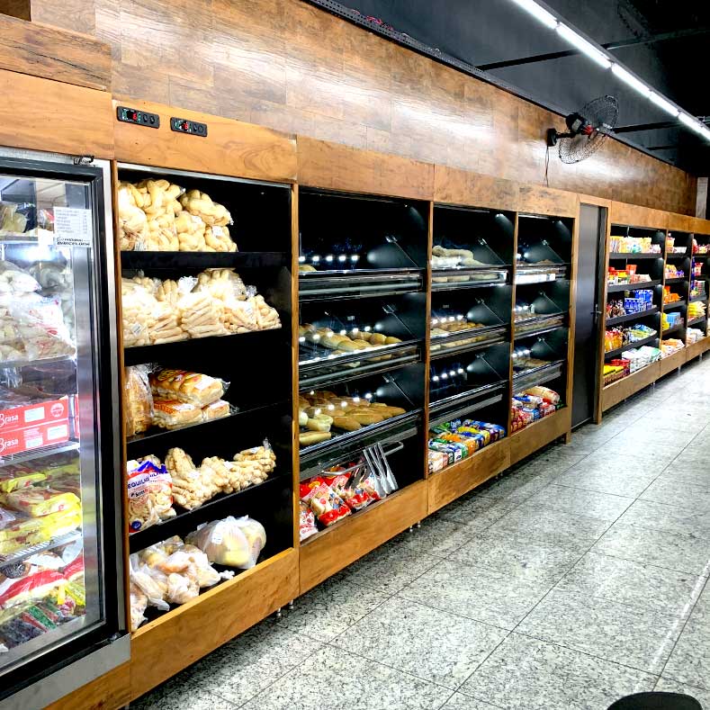 FreeArt - Expositor para congelados, expositores de pães e mercearias.