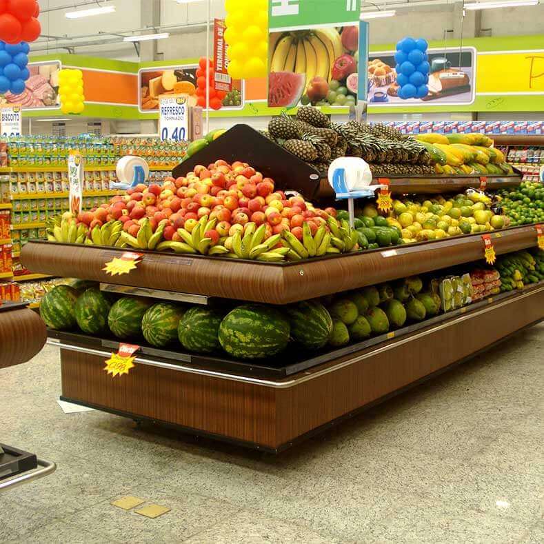 FreeArt - Banca de centro para hortifrutti.