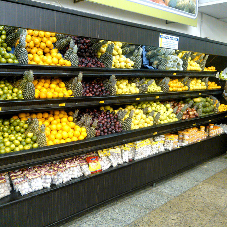 FreeArt - Expositor de parede para hortifrutti